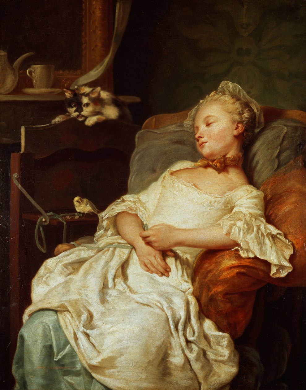 Uyuyan, 1759 by Jean Francois Colson