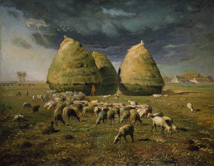 Sonbahar mevsimi by Jean Francois Millet
