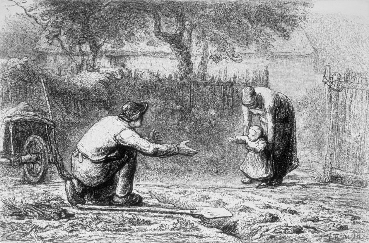 İlk Adımlar by Jean Francois Millet