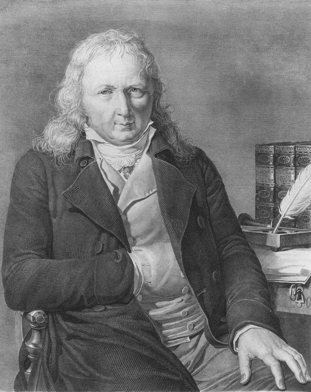 Bernardin de Saint Pierre by Jean Francois Ribault