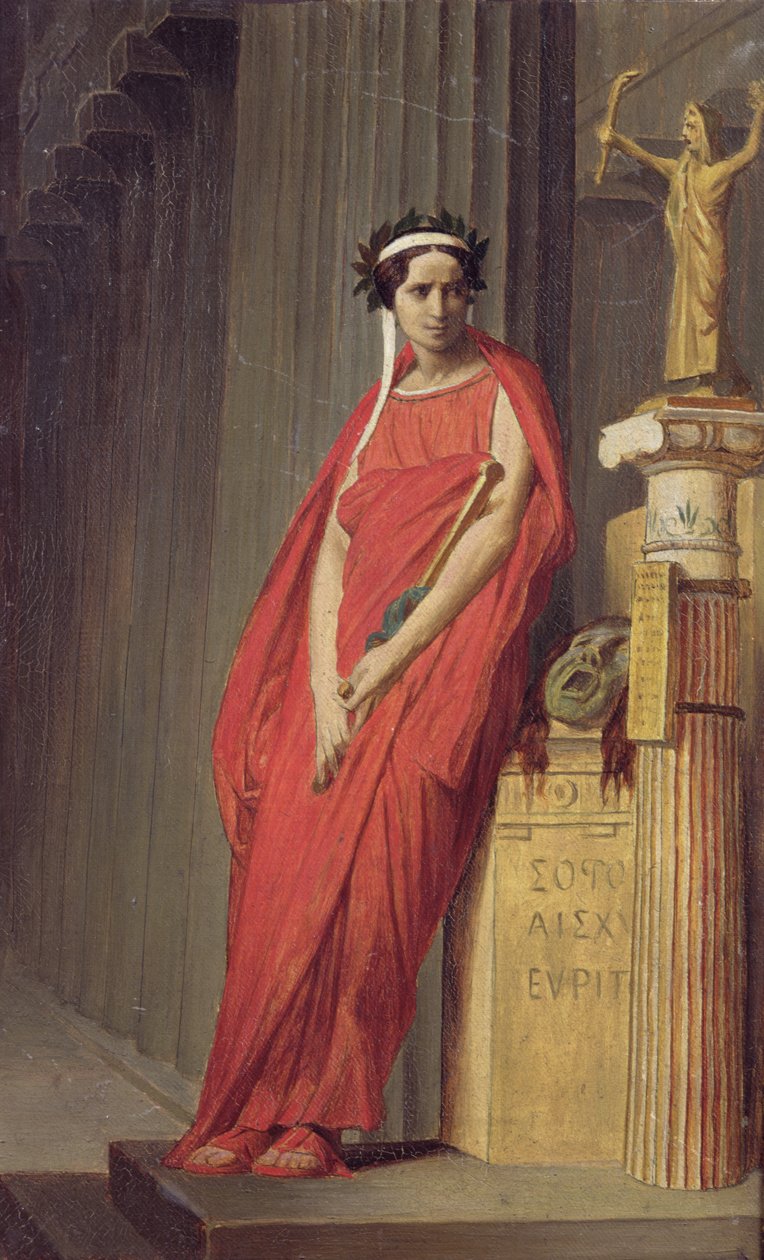 Rachel (1821-58) by Jean Leon Gerome