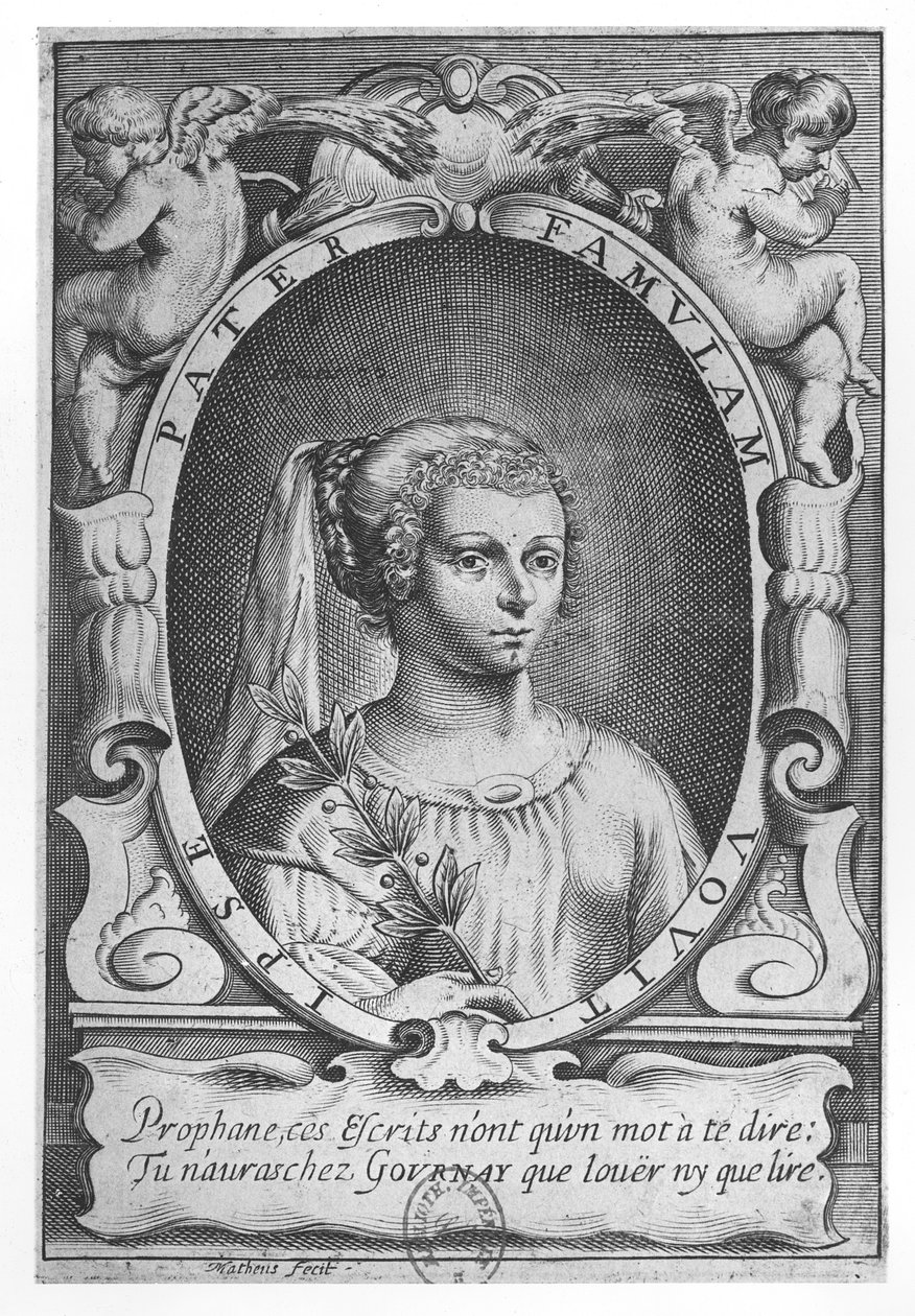 Marie de Gournay by Jean Matheus