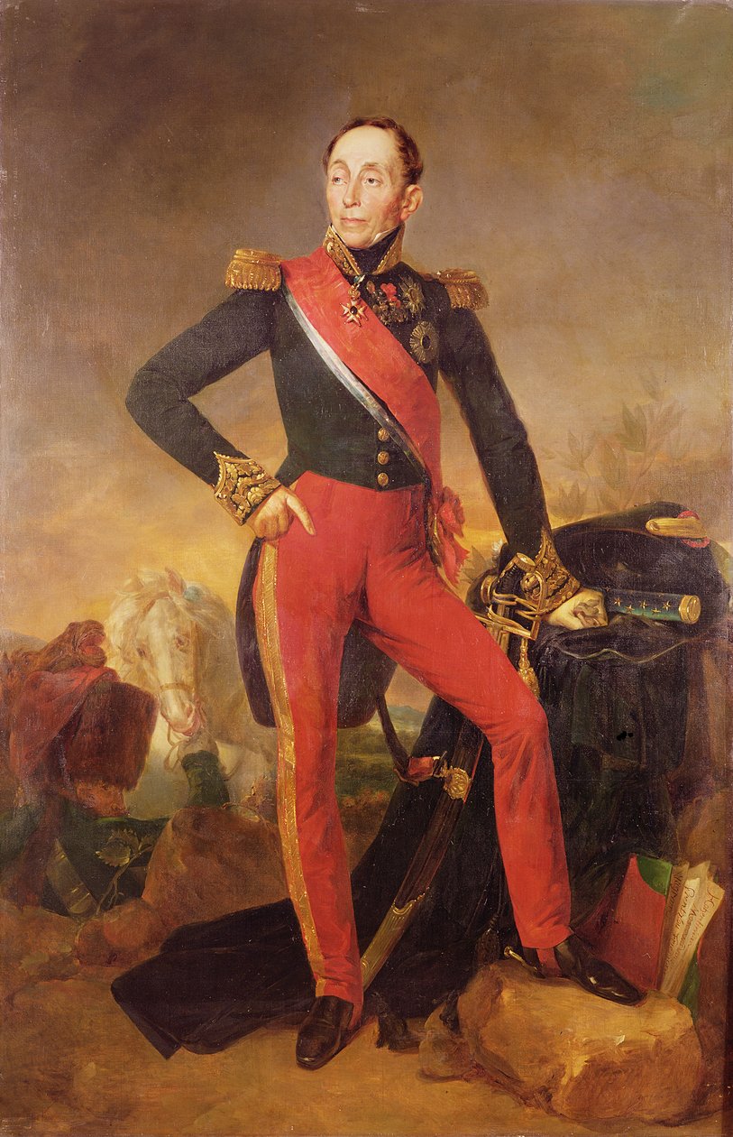 Marquis Emmanuel de Grouchy (1766-1847) Fransa Mareşali