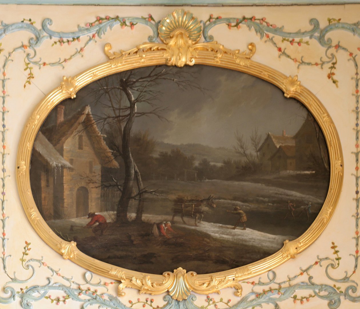 Hiver veya Le Fagotage by Jean Baptiste Oudry