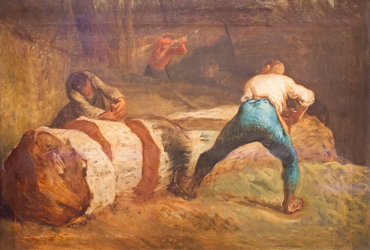 Ağaç testereleri by Jean Francois Millet