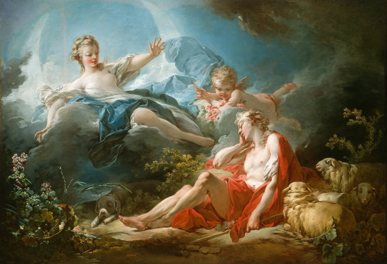 Diana ve Endymion, c.1753-56 by Jean Honore Fragonard