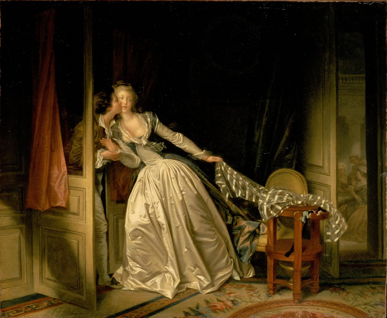 çalıntı öpücük by Jean Honore Fragonard