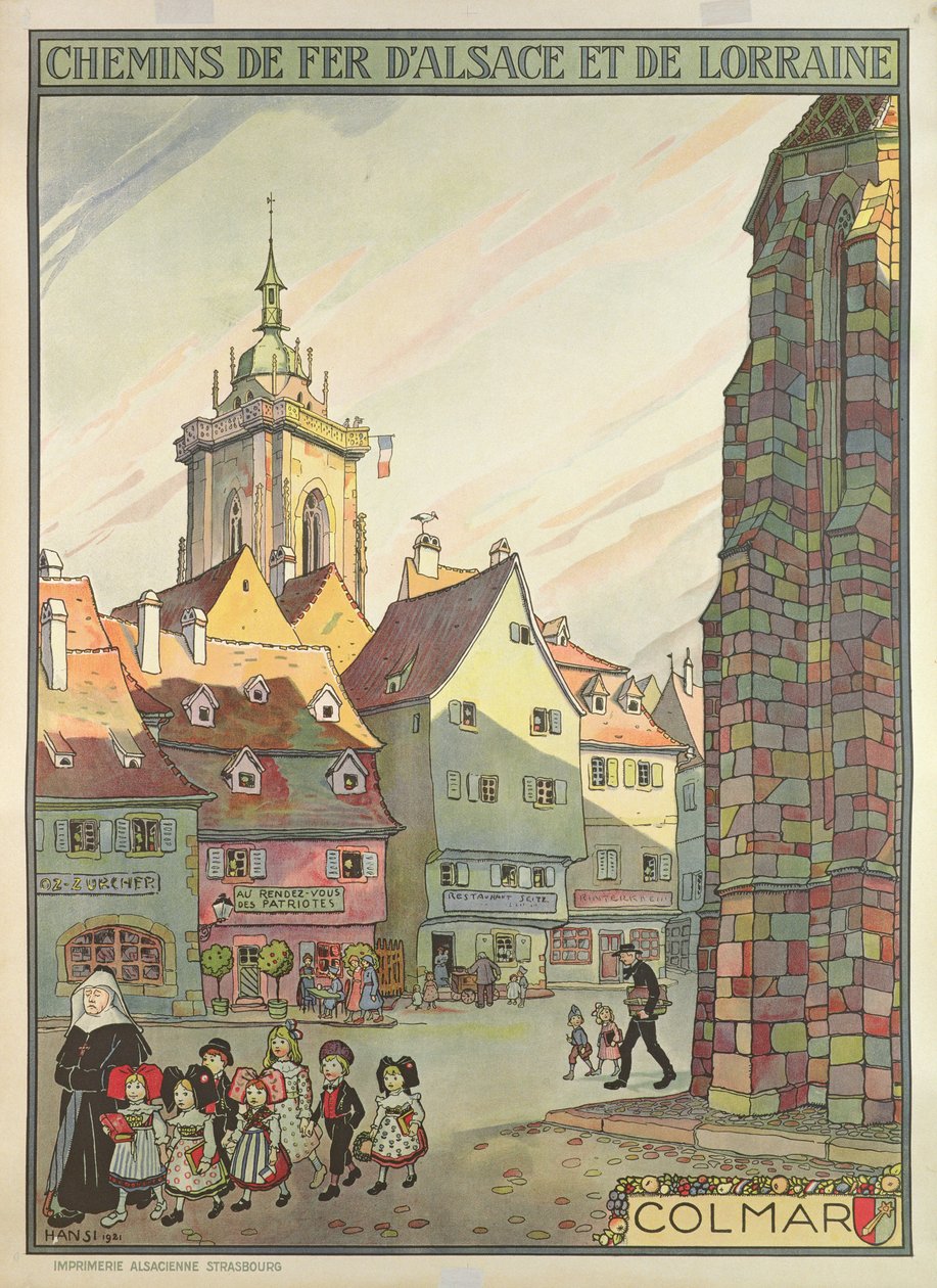Colmar afişi by Jean Jacques Waltz