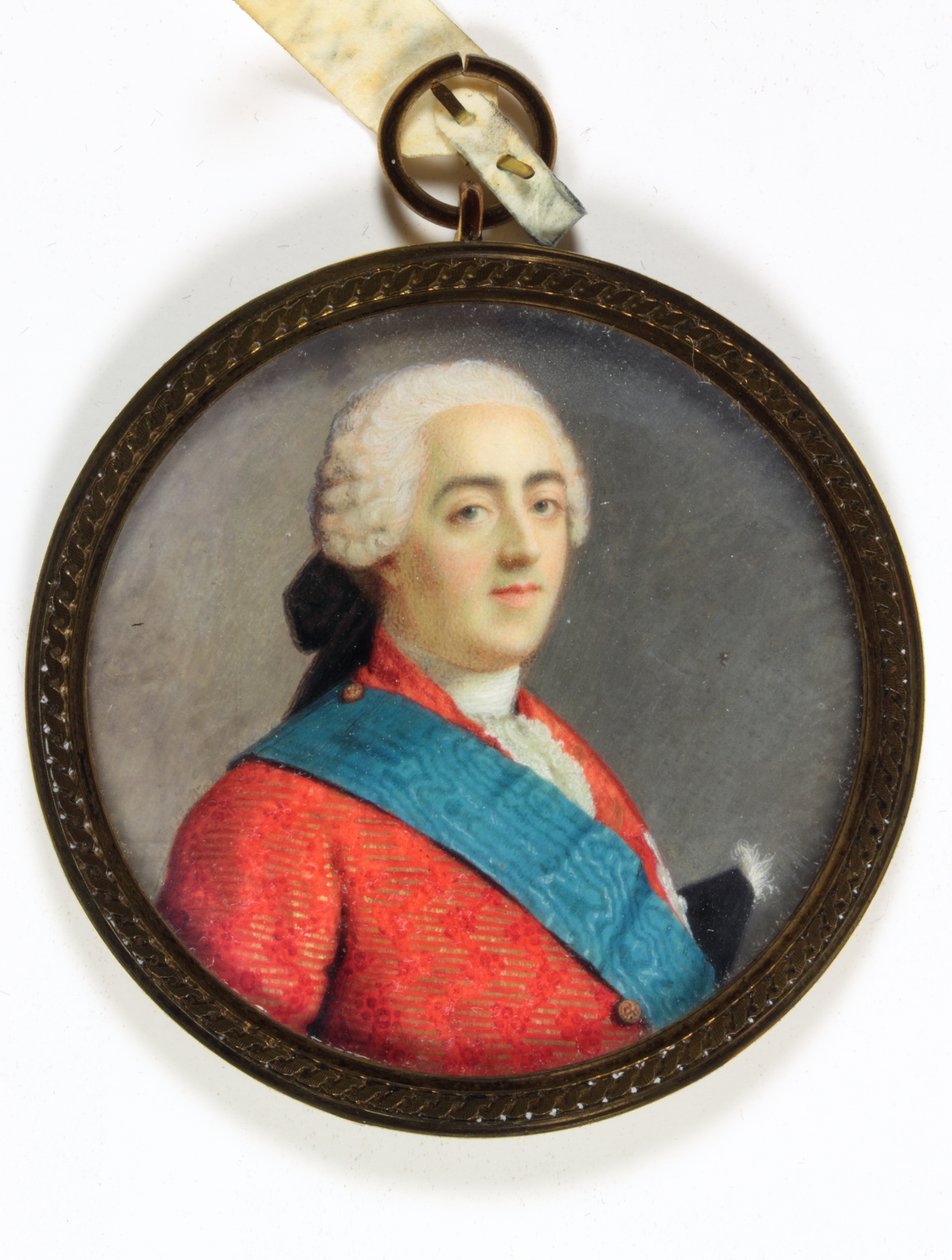 Louis XV, Fransa Kralı (emaye) by Jean Adam Serre
