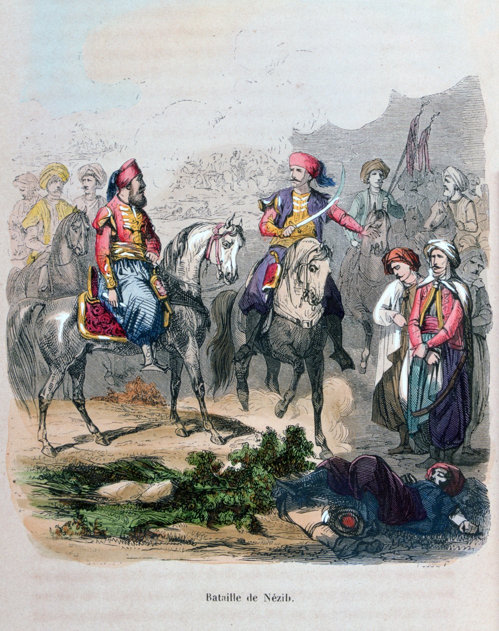 Nezib Savaşı, 1839 1847 by Jean Adolphe Beauce