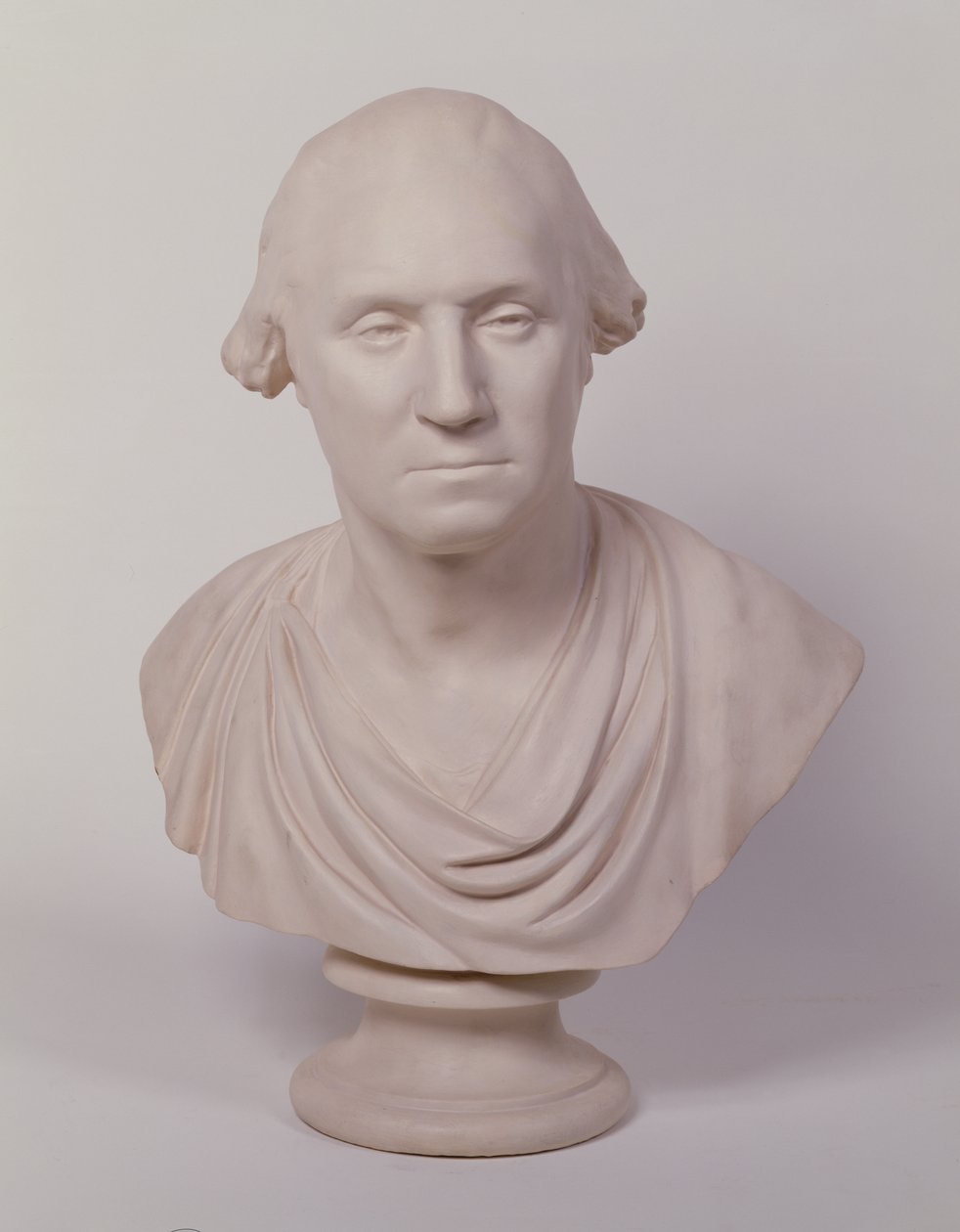 George Washington (boyalı sıva) by Jean Antoine Houdon
