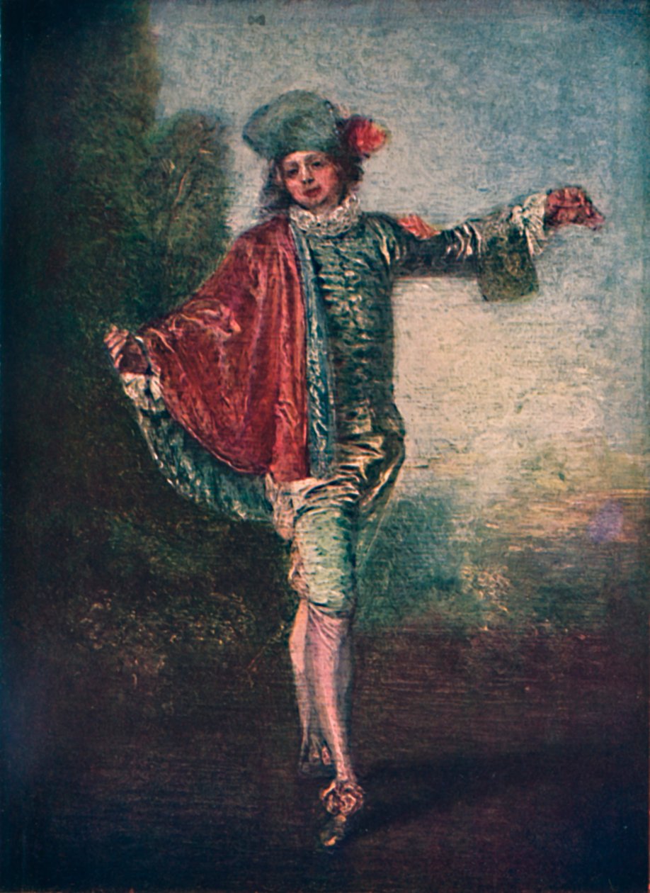 LKayıtsız, c1717, 1911 by Jean Antoine Watteau