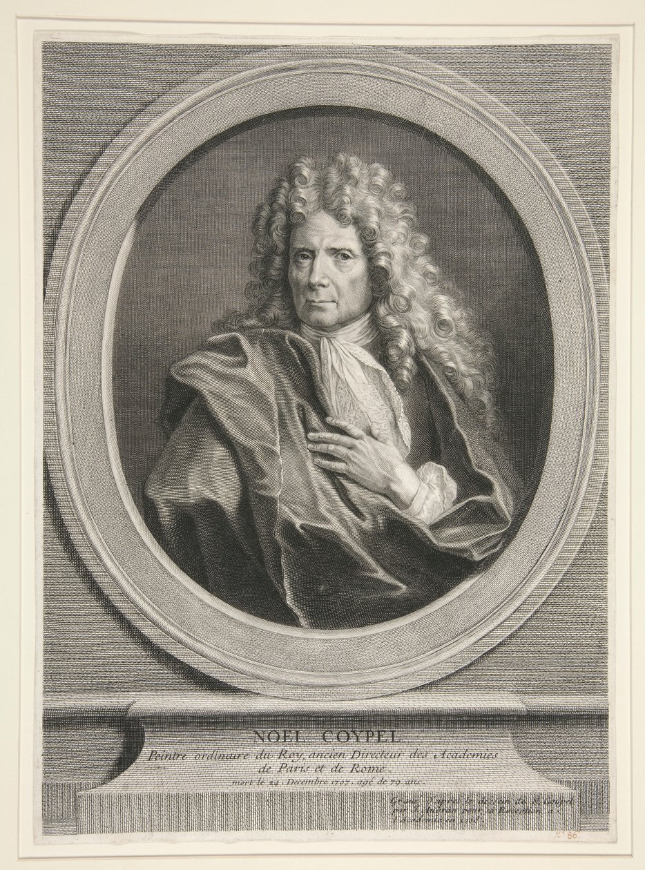 No?l Coypel by Jean Audran