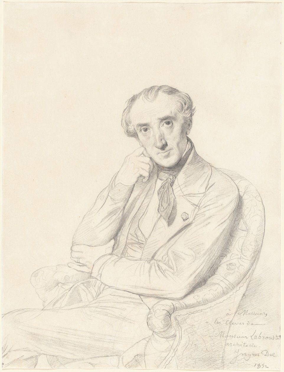 Henri Labrouste by Jean Auguste Dominique Ingres