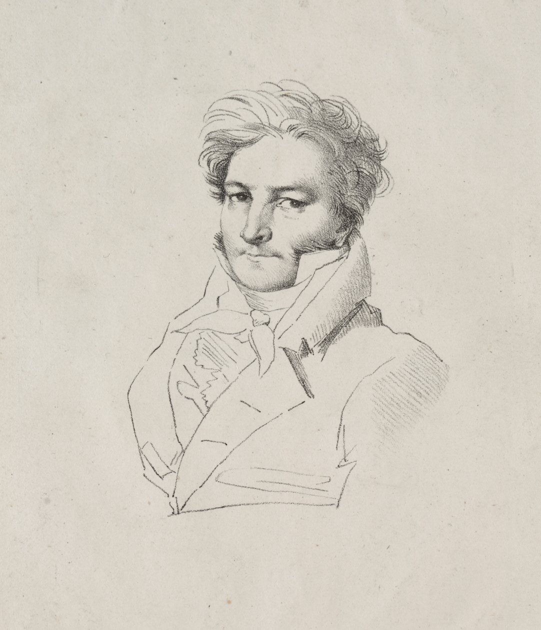 Jacques Marguet de Norvins by Jean Auguste Dominique Ingres