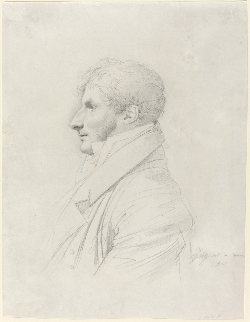 Philippe Mengin de Bionval by Jean Auguste Dominique Ingres