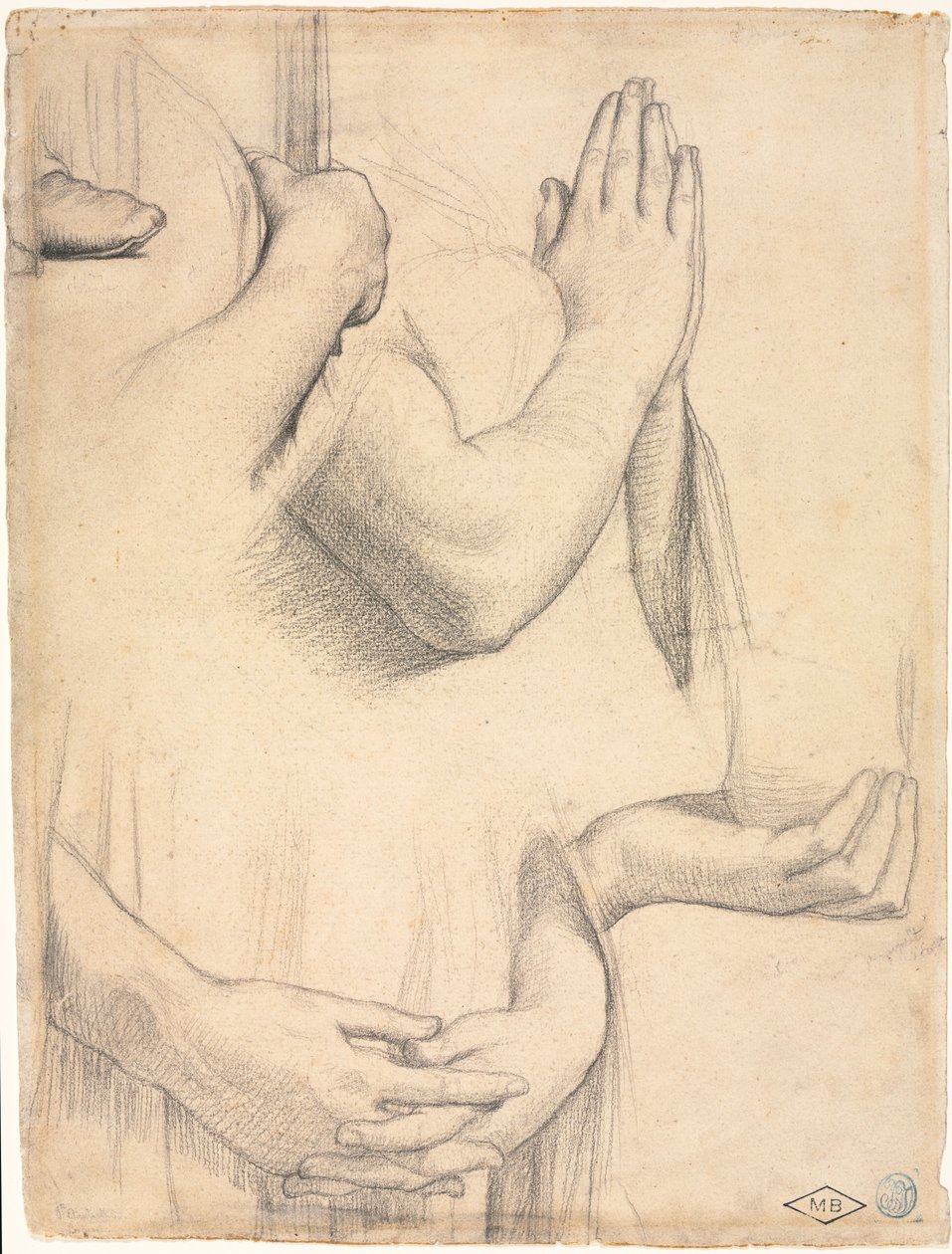 Ellerin İncelenmesi, 1842. by Jean Auguste Dominique Ingres