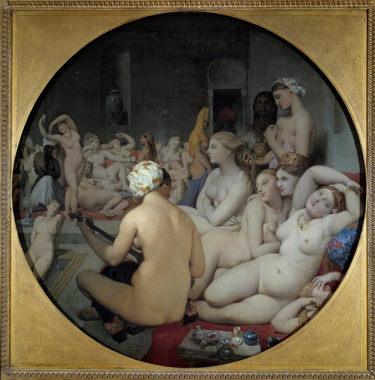 Türk hamamı by Jean Auguste Dominique Ingres
