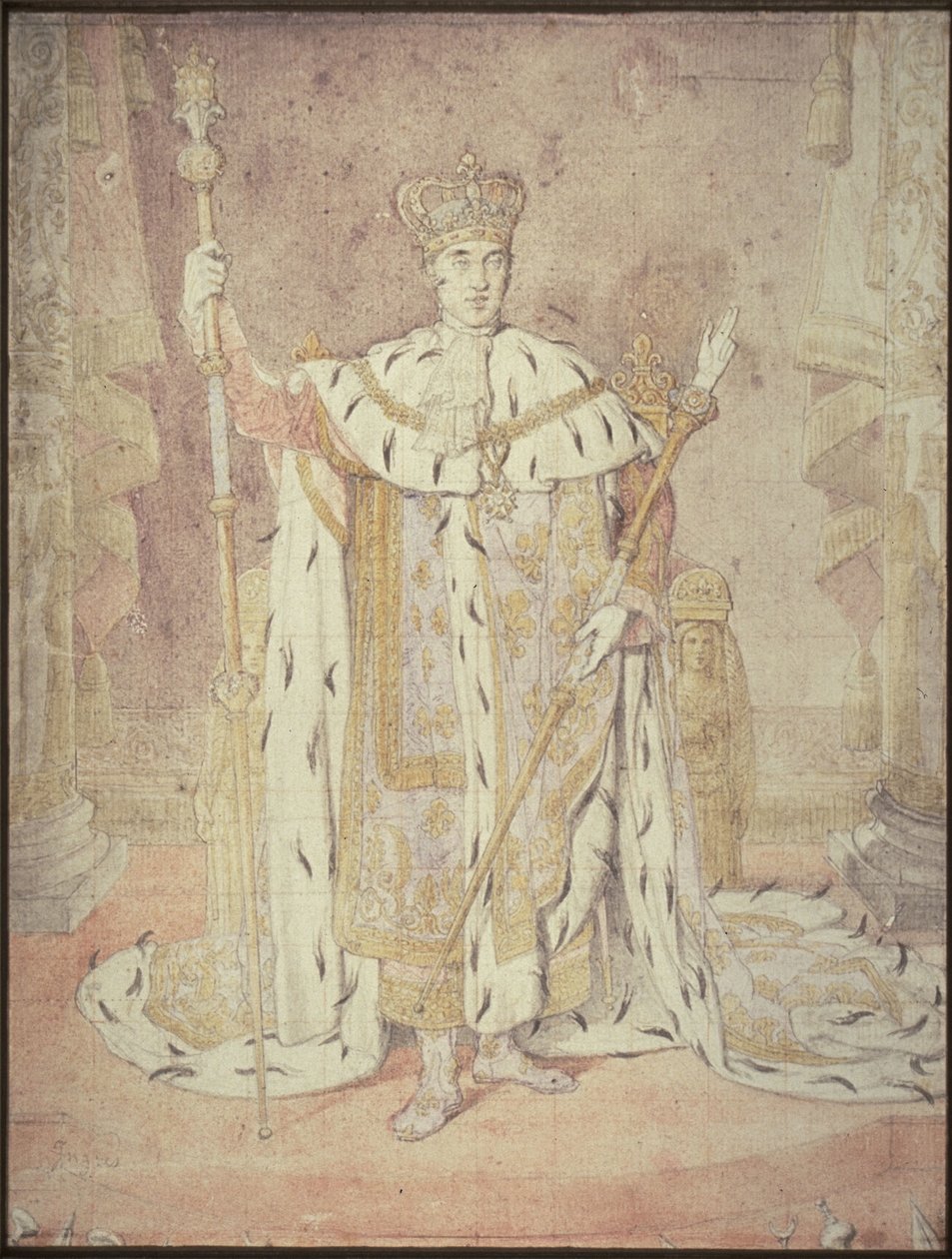 Bilinmeyen resim by Jean Auguste Dominique Ingres