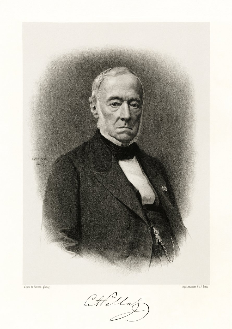 Charles Auguste Pellat by Jean Baptiste Adolphe Lafosse