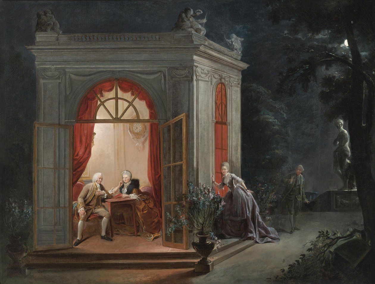 Evlilik Sözleşmesi by Jean Baptiste André Gautier Dagoty
