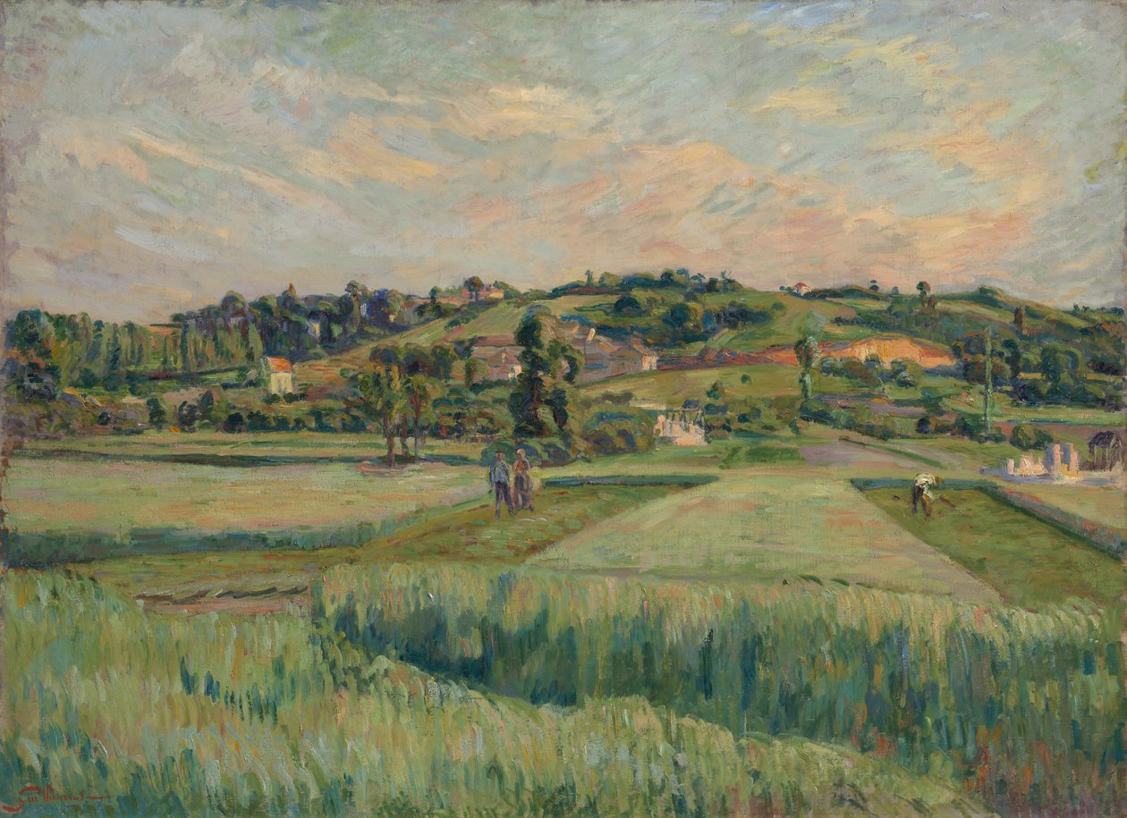 Manzara, Île-de-France, c.1885 by Jean Baptiste Armand Guillaumin