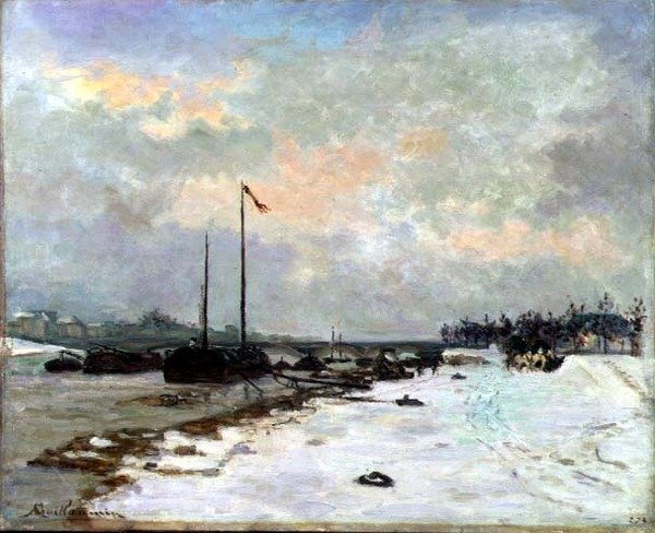 Seine Rıhtımı by Jean Baptiste Armand Guillaumin