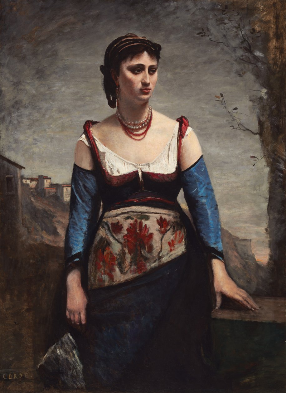 Augustinus, 1866. by Jean Baptiste Camille Corot