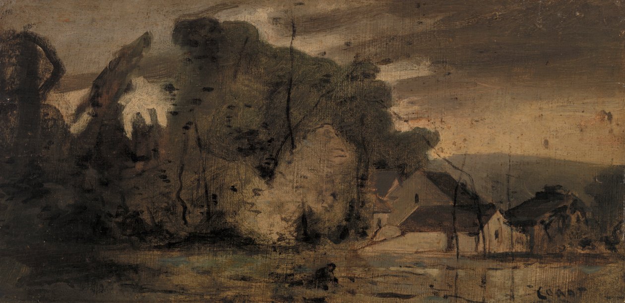 Manzara by Jean Baptiste Camille Corot