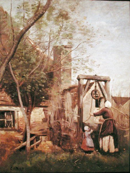 Kuyu by Jean Baptiste Camille Corot