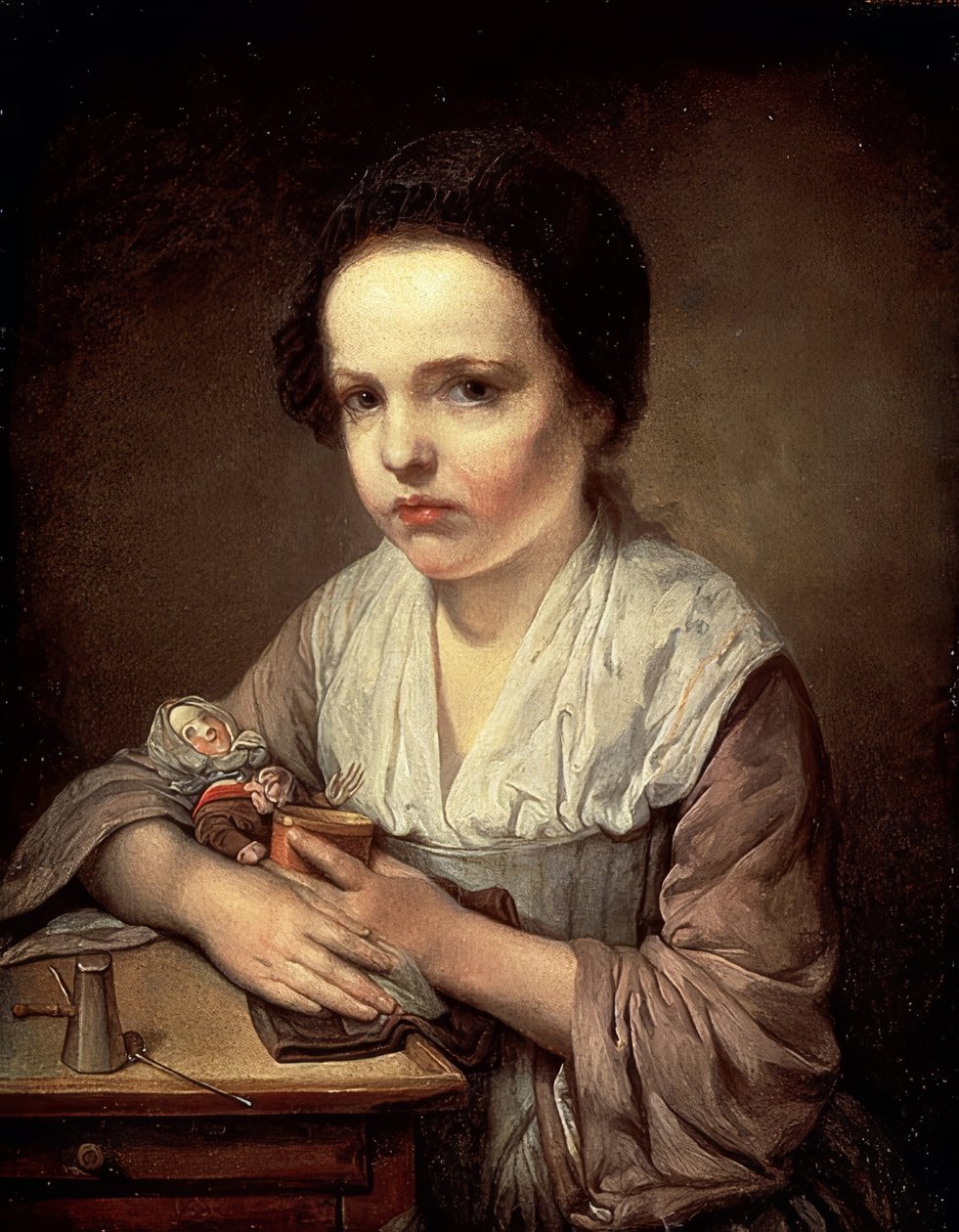 Bebek kız. 1750