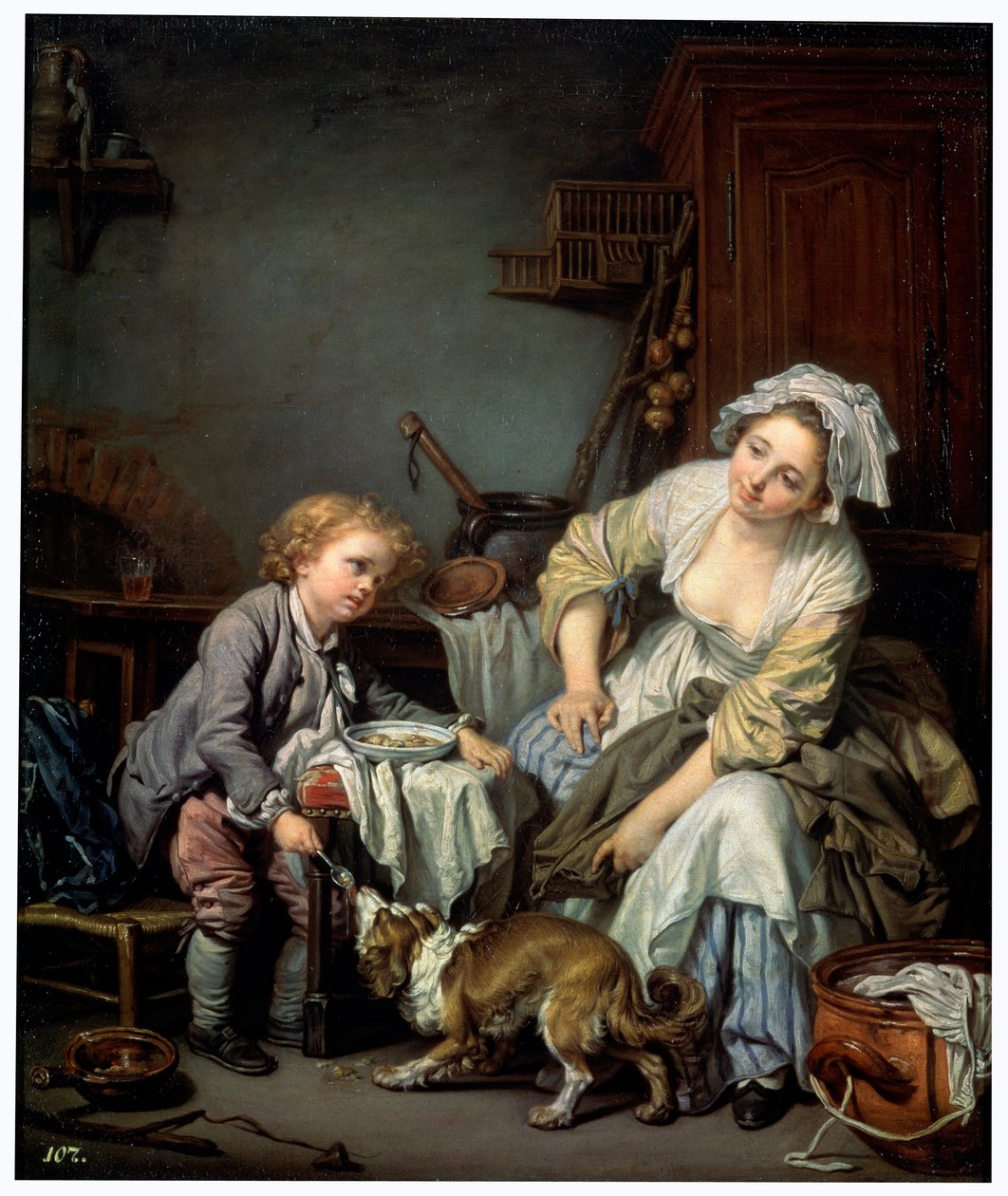 Şımarık Çocuk, 1765. by Jean Baptiste Greuze