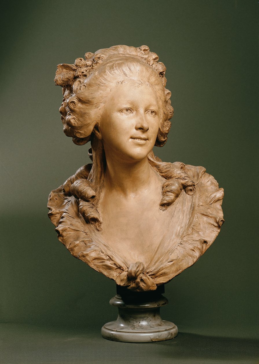 genç bir bayan by Jean Baptiste Gustave Deloye
