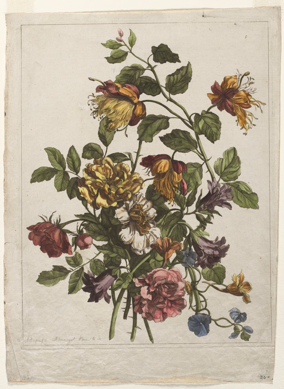 Buket by Jean Baptiste I Monnoyer