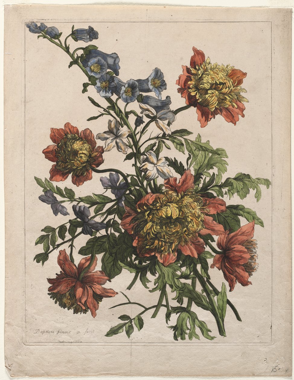 Buket by Jean Baptiste I Monnoyer