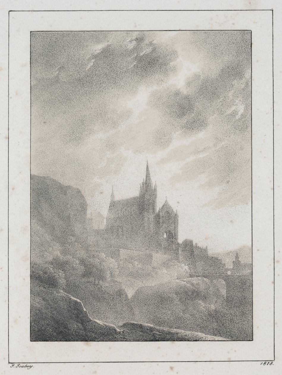 Katedral by Jean Baptiste Isabey