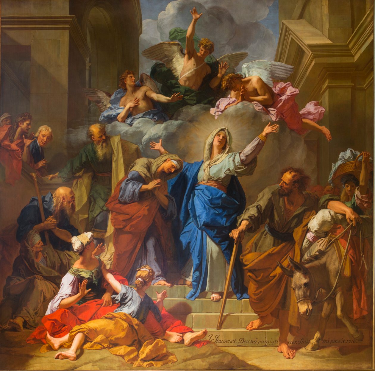 Magnificat, c.1716 (tuval üzerine yağlı boya) by Jean Baptiste Jouvenet
