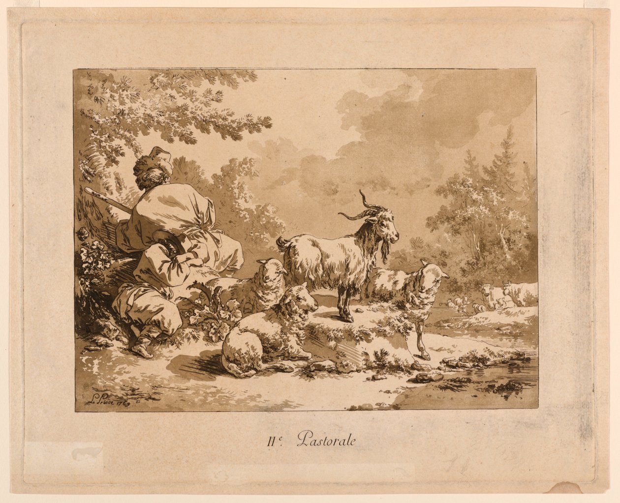 İkinci Pastoral by Jean Baptiste Le Prince