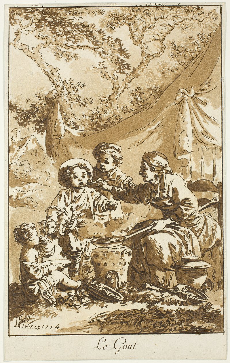 Damak zevki by Jean Baptiste Le Prince