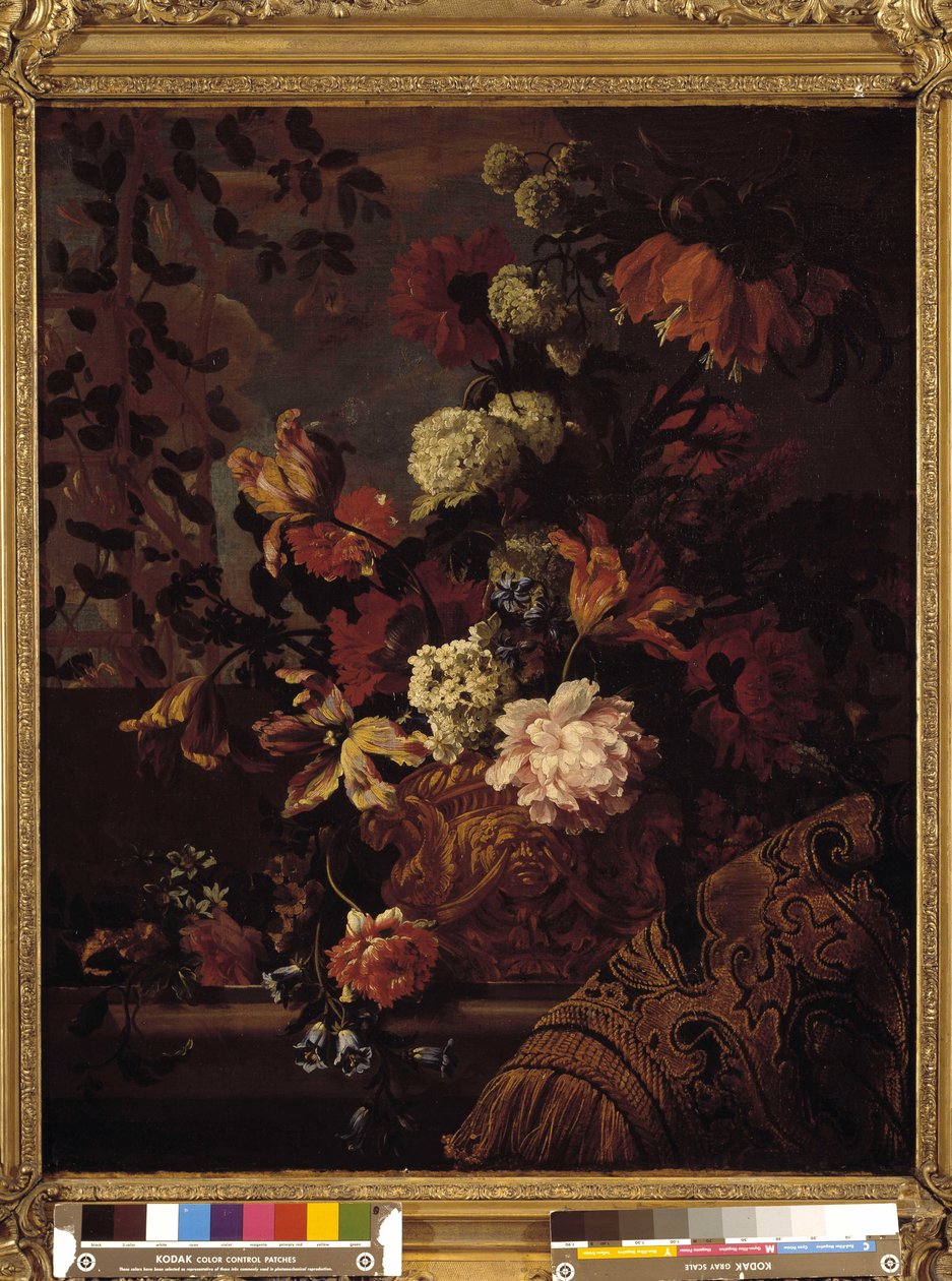 Çiçekler (tuval üzerine yağlı boya) by Jean Baptiste Monnoyer