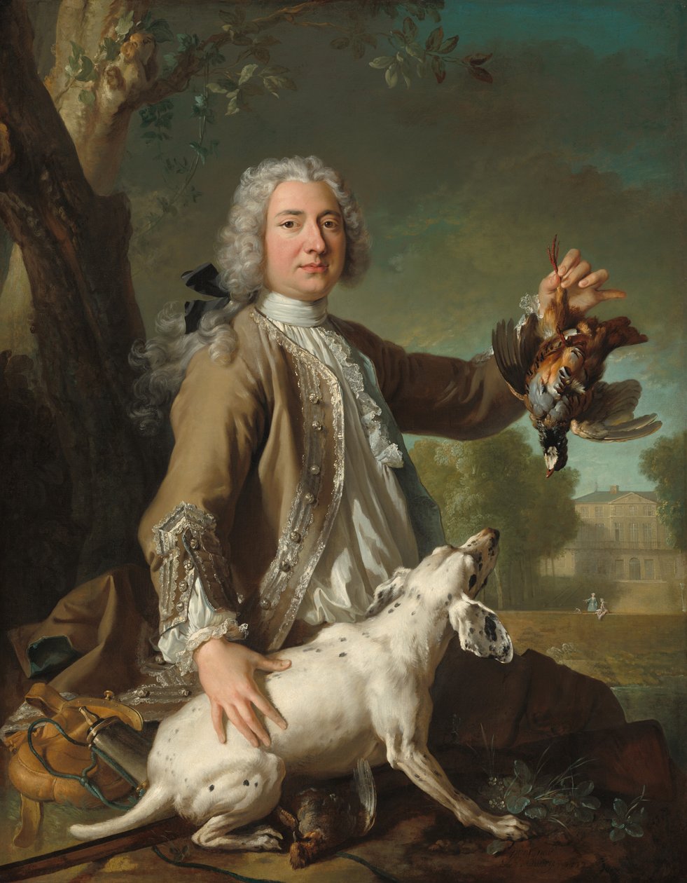 Henri Camille, Beringhen Şövalyesi, 1722. by Jean Baptiste Oudry