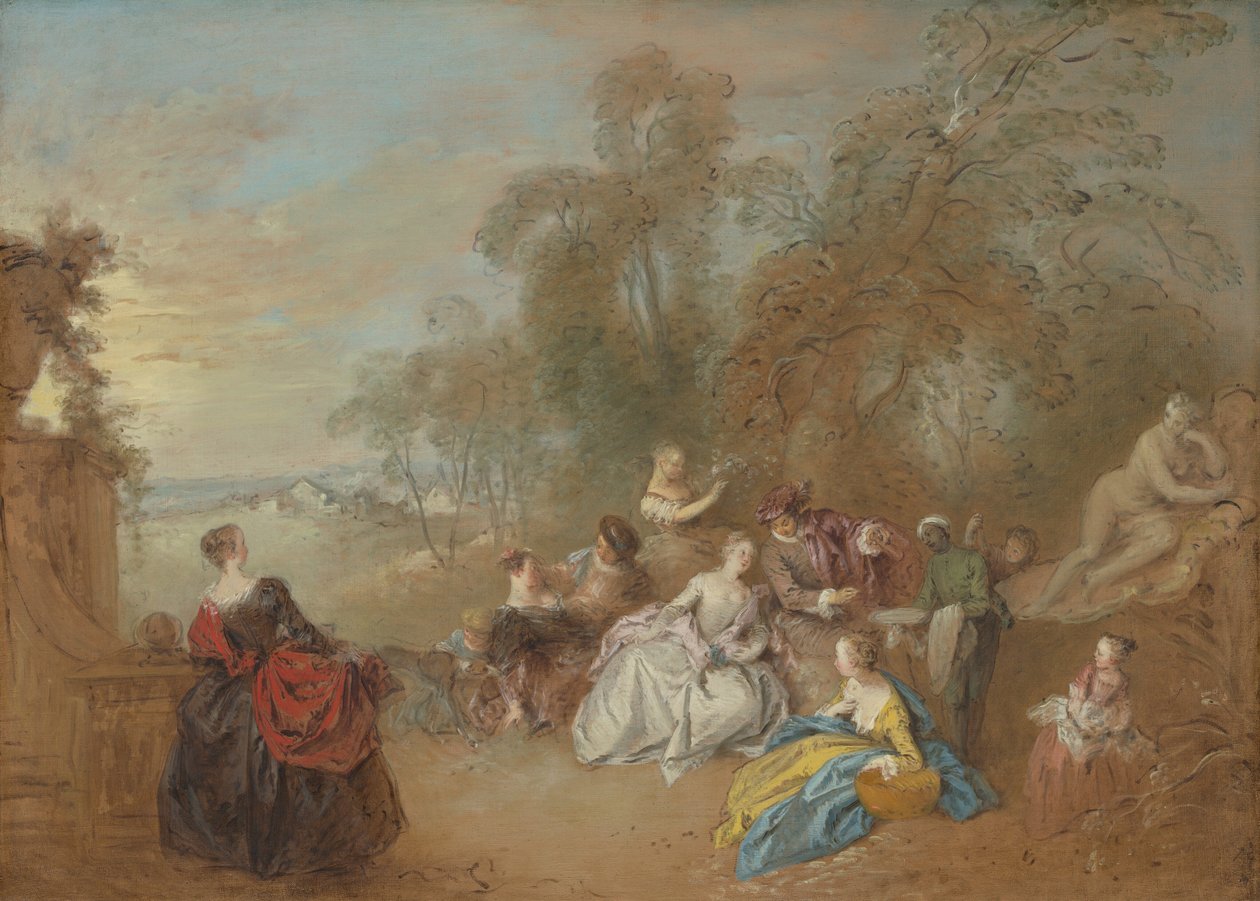 Terasta, c. 17301735. by Jean Baptiste Pater