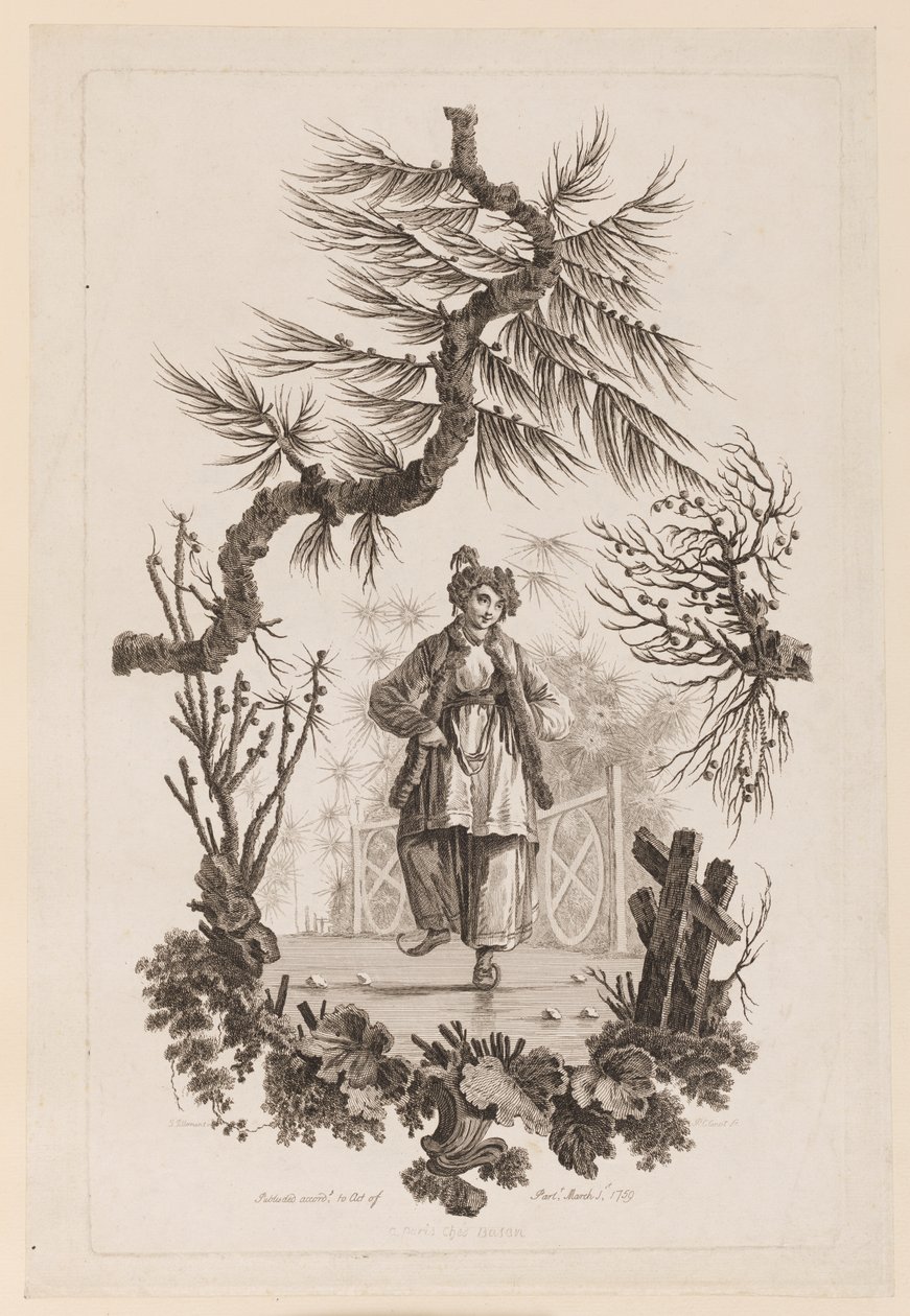Dal Altında Şekil by Jean Baptiste Pillement