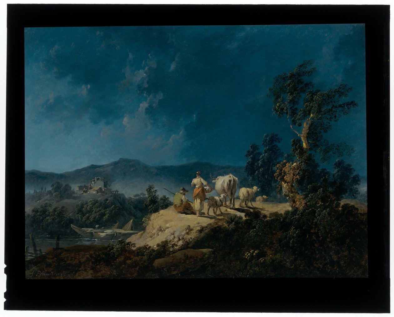 Akşam by Jean Baptiste Pillement