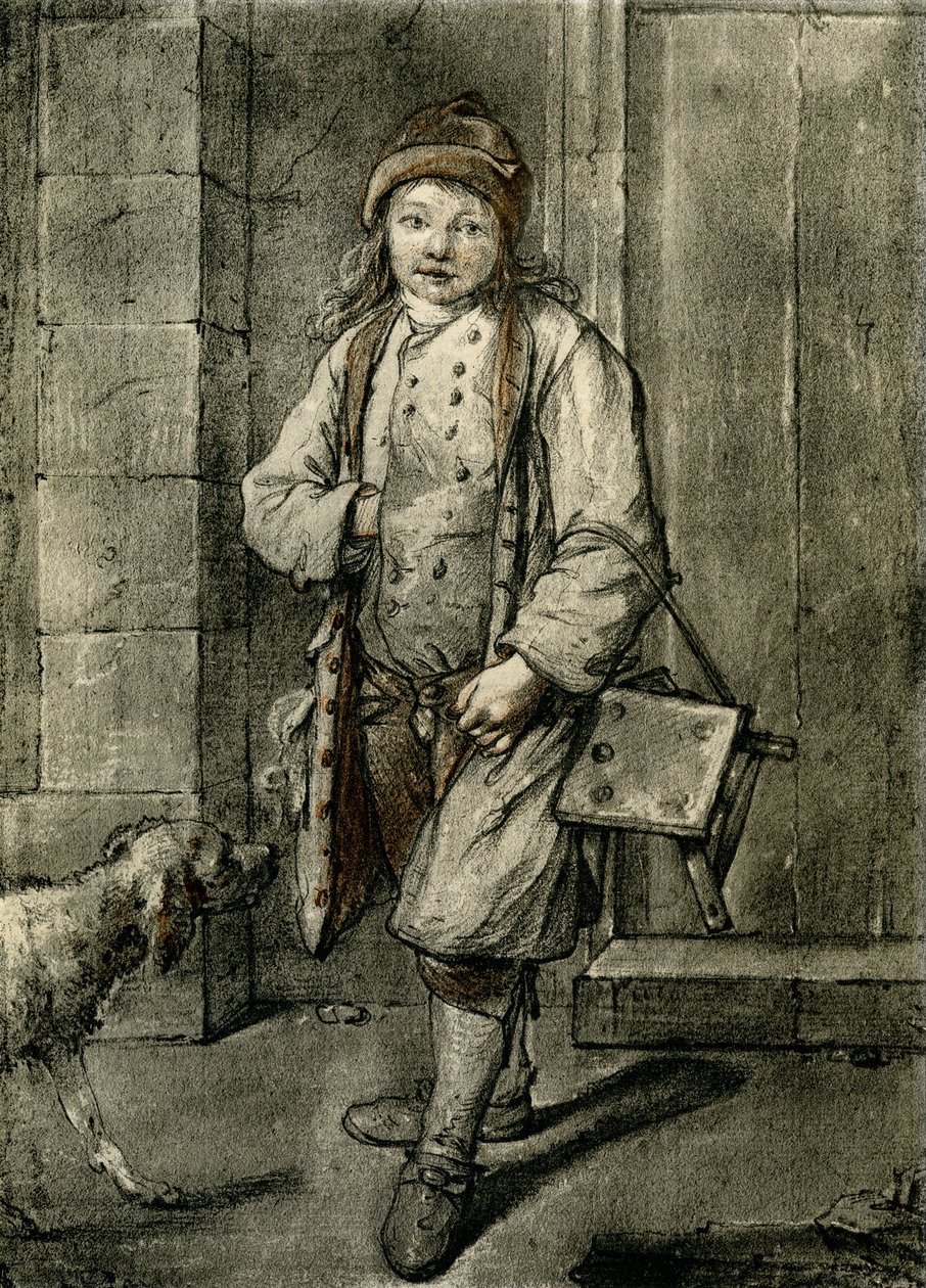 ayakkabı siyahı by Jean Baptiste Simeon Chardin