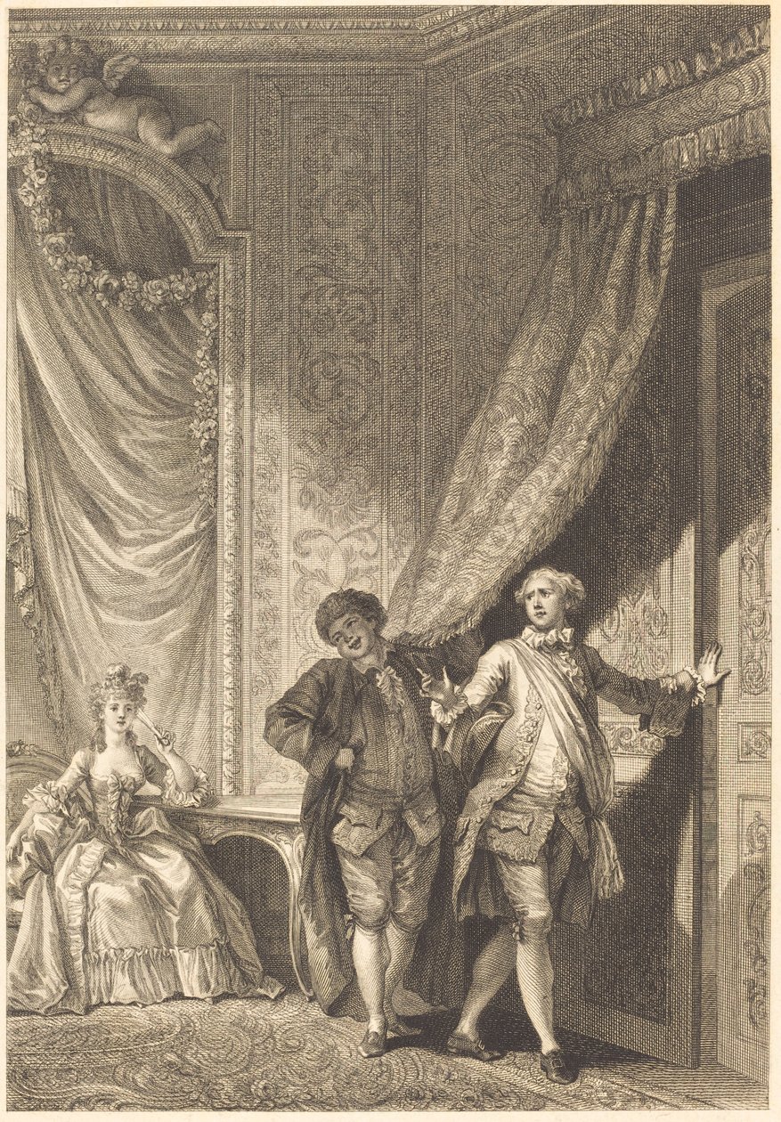Muhteşem by Jean Baptiste Tilliard after Jean Honoré Fragonard