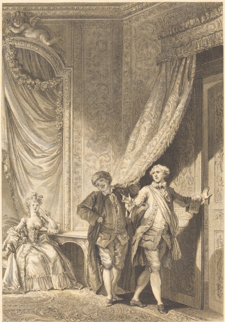 Muhteşem by Jean Baptiste Tilliard after Jean Honoré Fragonard