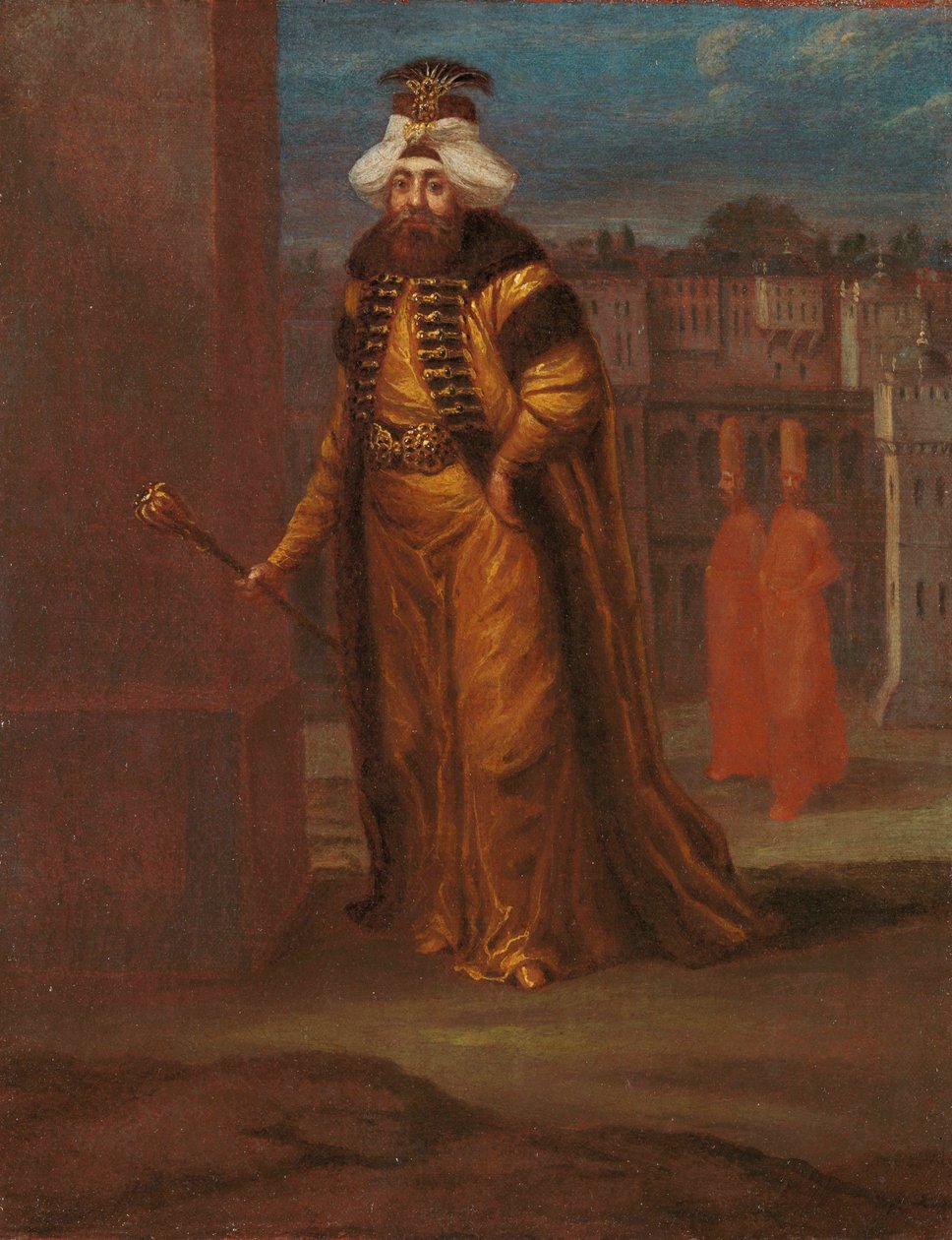 Sultan III. Ahmed (1673-1736) by Jean Baptiste Vanmour
