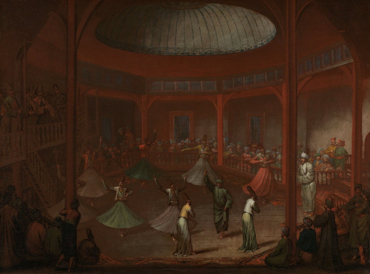 Semazenler, c.1730 by Jean Baptiste Vanmour