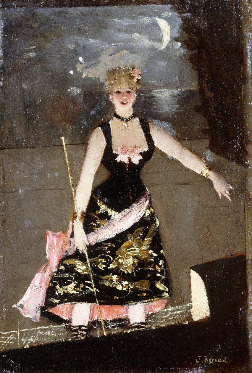 Müzik Salonu Şarkıcısı, by Jean Beraud